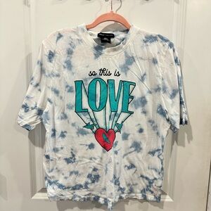 So This Is Love Disney Junk Food Crop Tee